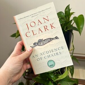 5 for $20 - Joan Clark an audience of chairs paperback book